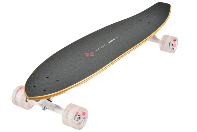 Longboard Street Surfing CUT KICKTAIL 36” Streaming