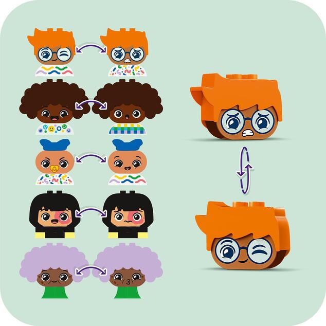 LEGO® DUPLO® 10423 Baubare Menschen mit großen Emotionen