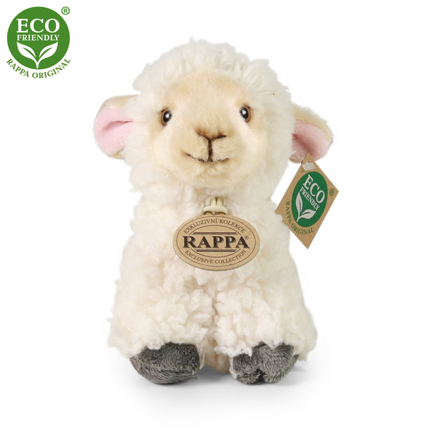 Plyšové ovca sediace 16 cm ECO-FRIENDLY