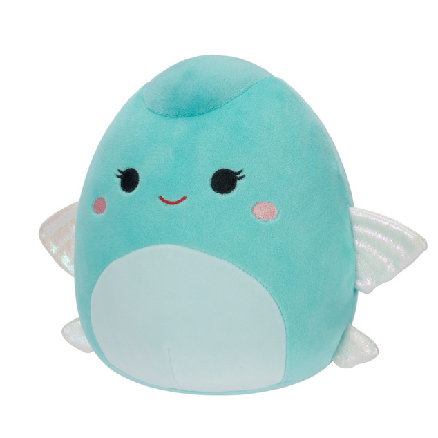 SQUISHMALLOWS Lietajúca rybka plyšová hračka 20cm