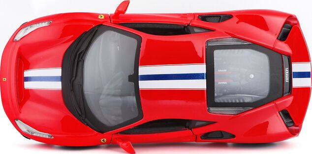 Bburago 1:24 Ferrari  TOP 488 Pista (red)
