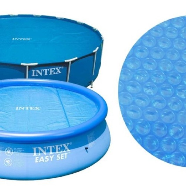 Solárna  plachta INTEX 28014 okrúhla na bazén  s priemerom 487 cm