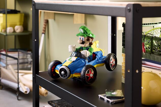 LEGO® Super Mario 72050 Mario Kart™ – Luigi a Mach 8
