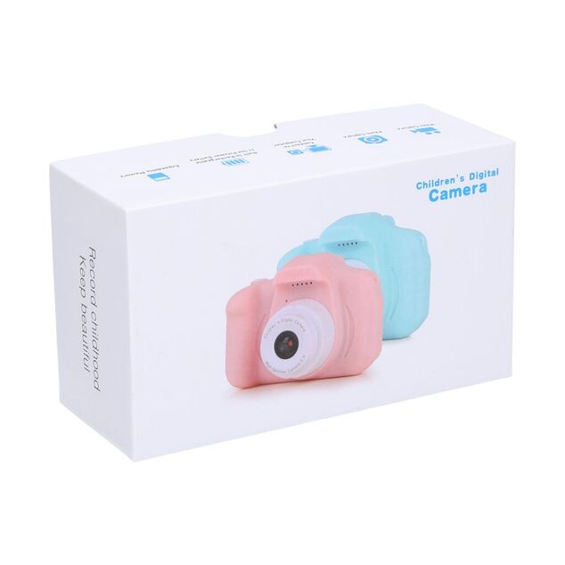 Detský digitálny fotoaparát modrý - foto 48Mpx, video Full HD