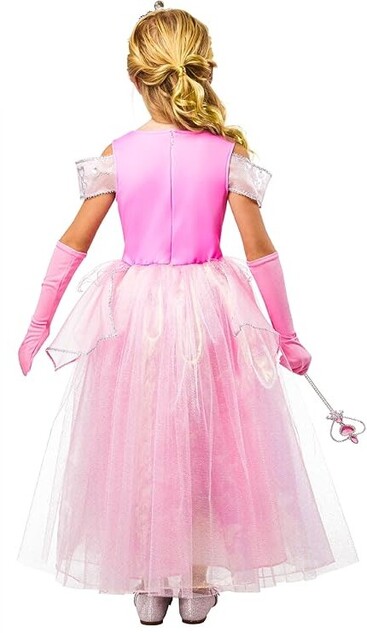Princezná PINK detský kostým veľkosť (98-104cm)