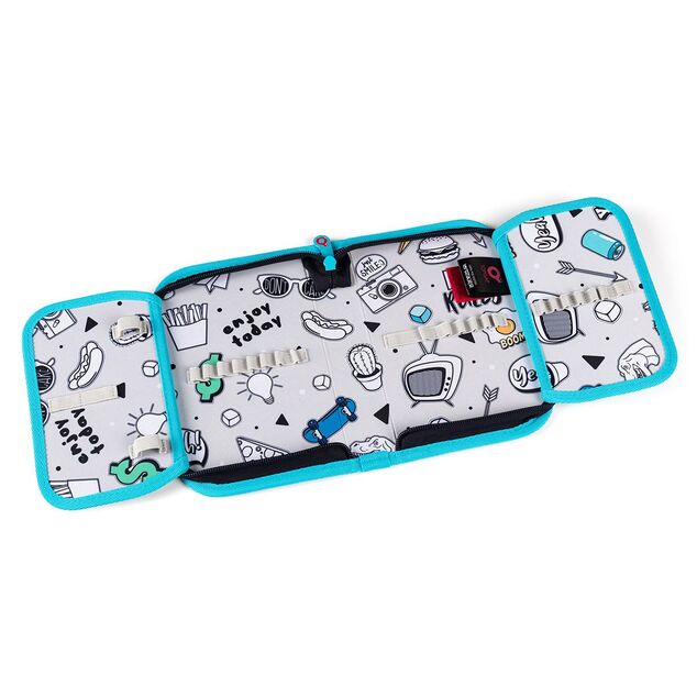 Astuccio scolastico a doppio scomparto Topgal PENN 25075