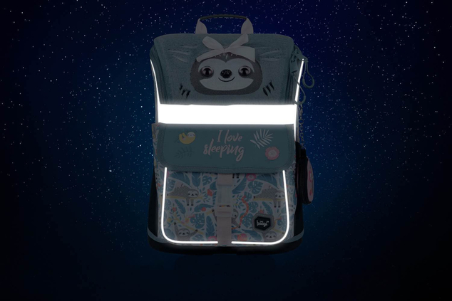 BAAGL SET 3 Zippy Perezoso: mochila, estuche, bolsa