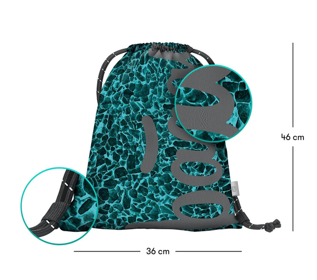 BAAGL Tasche Skate Aquamarin