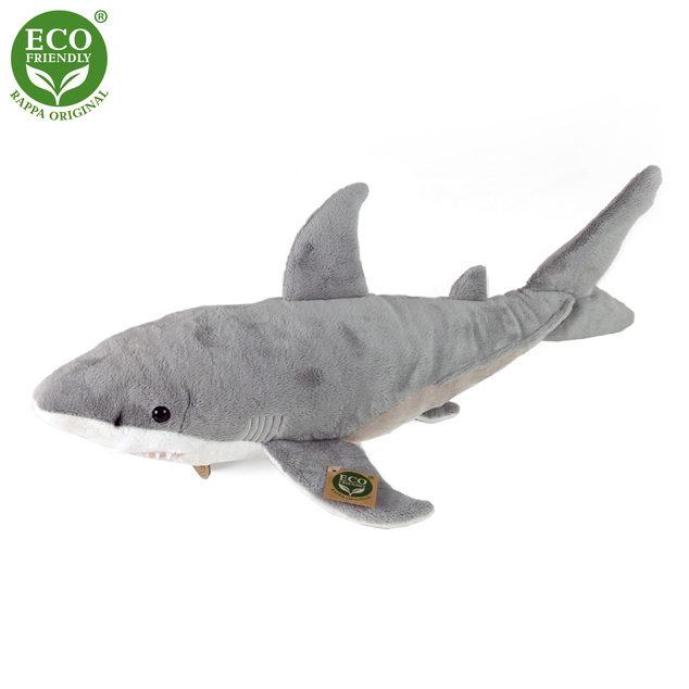 Plyšový žralok biely 51 cm ECO-FRIENDLY