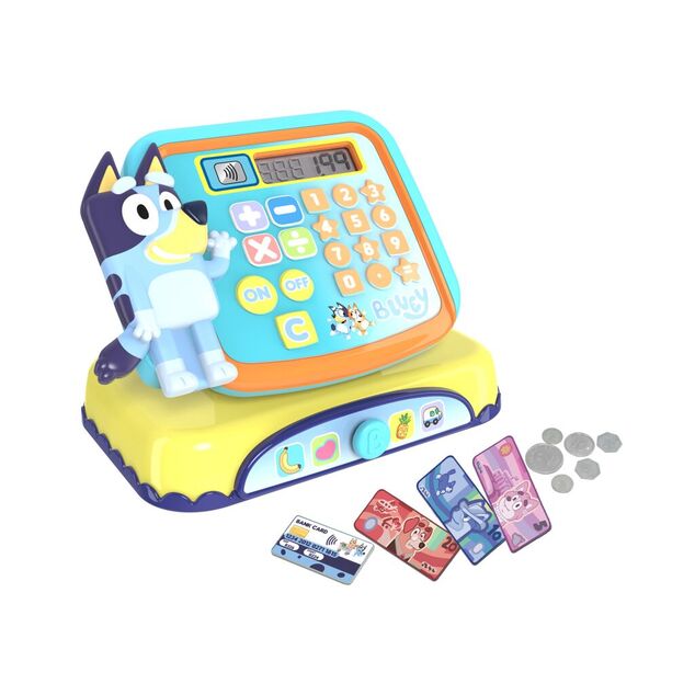 Bluey pokladňa s efektmi 18 cm