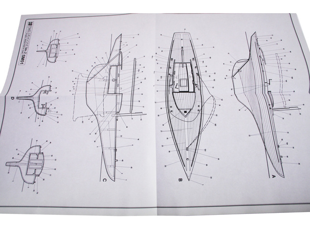 COREL Drachen Monotype Regatta 1:25 kit