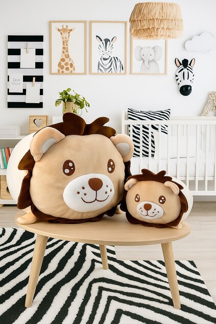 Magic Baby Lev - mamička s mláďatkom - set plyšových hračiek 20 a 40 cm