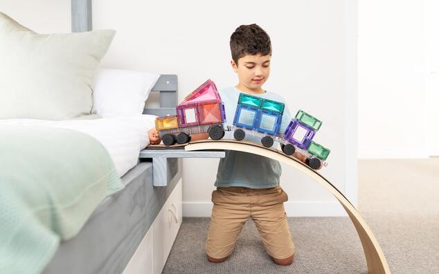 CONNETIX® Pastel Transport Pack magnetická stavebnica 50 ks