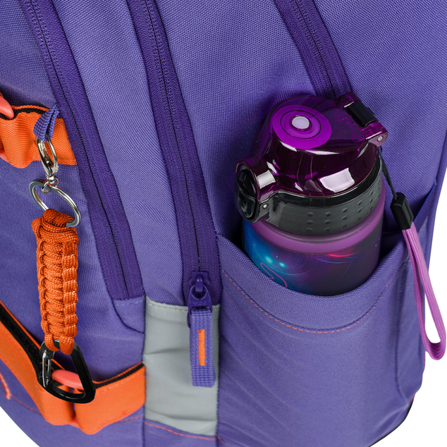 BAAGL Zaino scolastico Skate Max Orange GRS