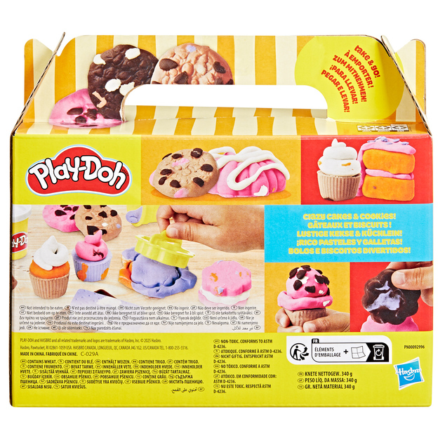 HASBRO - Play-Doh kis finomságok készlet, cukrászda