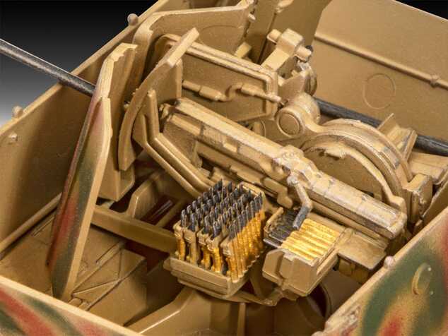Plastic ModelKit military 03363 - Flakpanzer IV "Möbelwagen" 3.7cm Flak 43 (1:72)