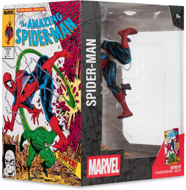 Marvel Collection PVC figura 1/10 Spider-Man (The Amazing Spider-Man #318) 17 cm
