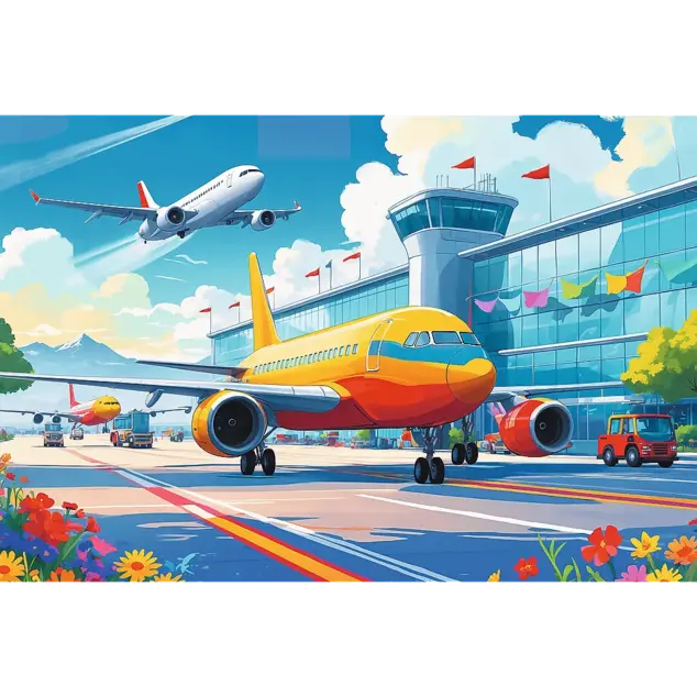 Trefl Puzzle 100 Kráľ nebies