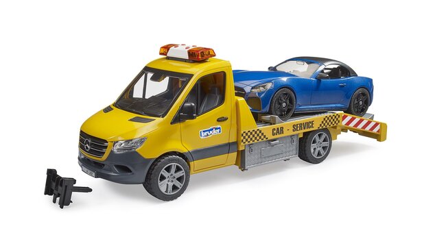 Bruder 2675 Odťahové vozidlo MB Sprinter so športovým autom