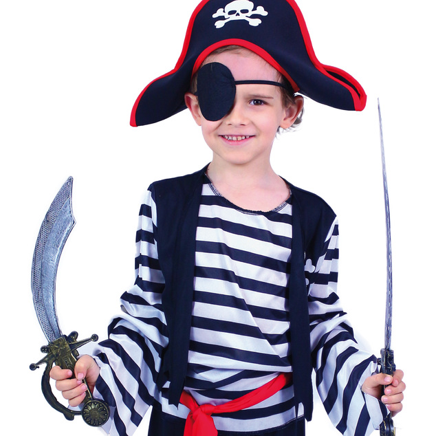 Kinderpiratenkostüm (S)