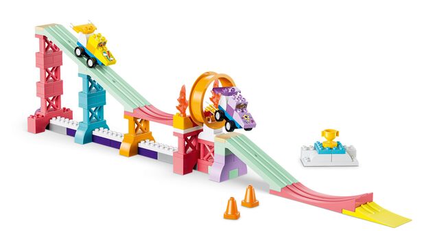 LEGO® DUPLO® 10478 Kreatívne rampy s vozidlami 3 v 1