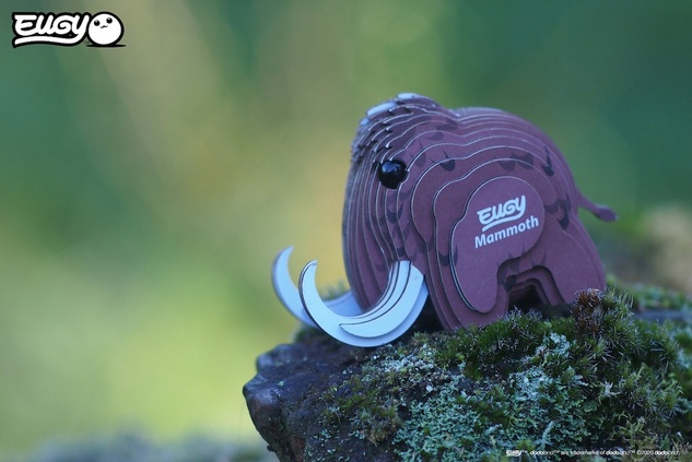 EUGY Mamut 3D puzzle di cartone