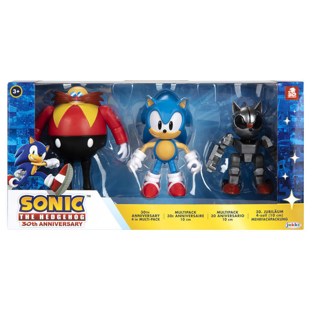 Sonic - Multipack set 3 ks 10 cm