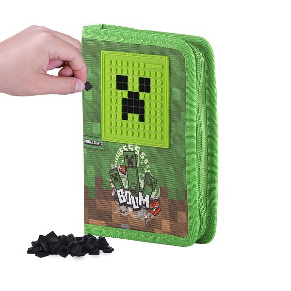 PIXIE CREW &amp; MINECRAFT Školský peračník jednoposchodový