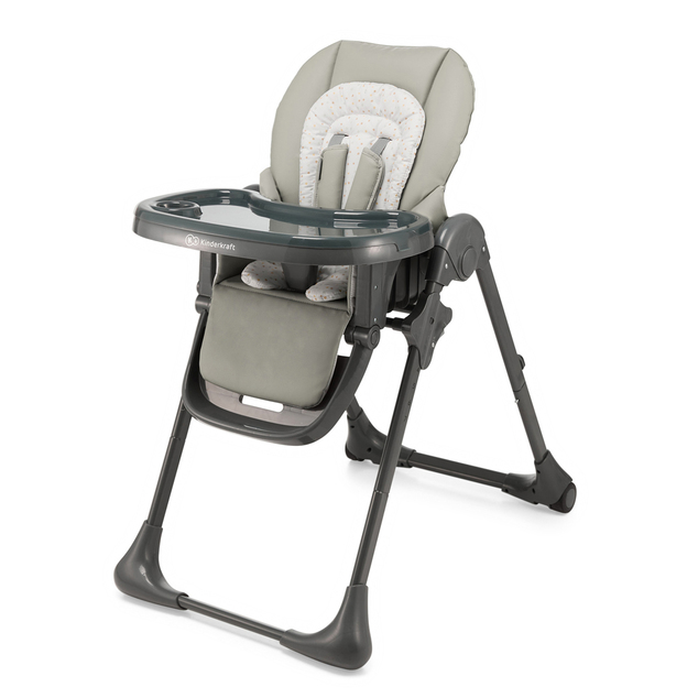 KINDERKRAFT Silla de comedor Tummie grey