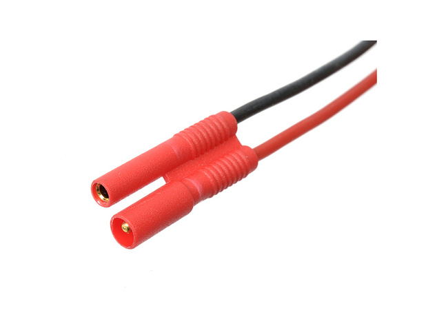 Konektor pozlátený 2.0mm samec s káblom 20AWG 10cm