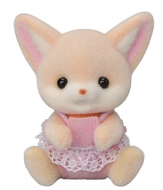 Sylvanian Families Dvojčatá líšky Fenek s autíčkom