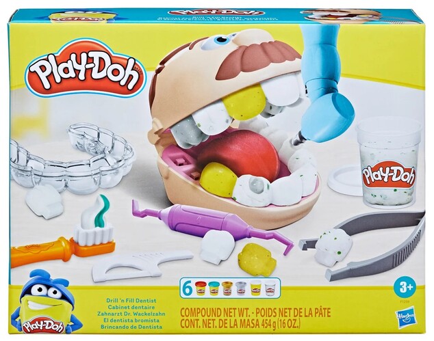 Play-Doh Zubař Drill 'N Fill F1259