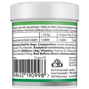 Pochúťka 8in1 Vitality Deter tablets for dogs 100 tbl.