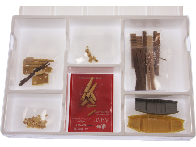 AMATI Čínska džunka 1:100 kit