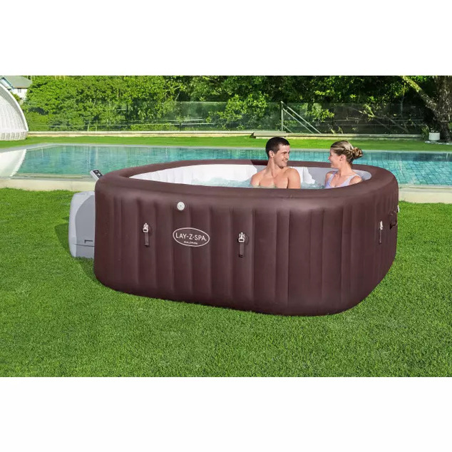 Bestway 6001U Jacuzzi LAY-Z-SPA® Maldives HydroJet Pro para 7 personas (Ahorro de energía) 201x80cm
