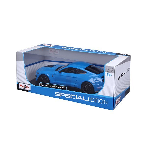 Maisto - 2020 Mustang Shelby GT500, modrý, 1:18