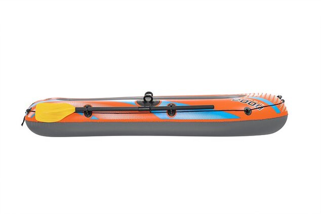 Aufblasbares Boot Kondor Elite 2000 Set (Boot, 1 Paar Paddel, Handpumpe), 196x106 cm