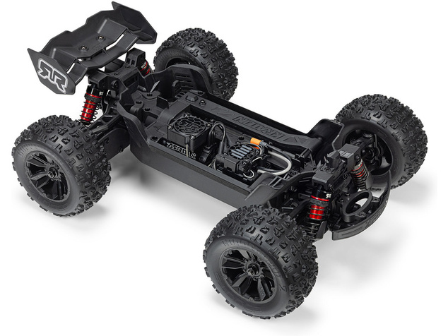 Arrma Mini Kraton 3S DSC BLX 1:16 4WD RTR Basic črna/rdeča