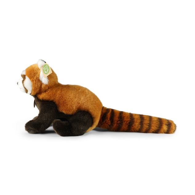 Plyšová panda červená  28 cm ECO-FRIENDLY