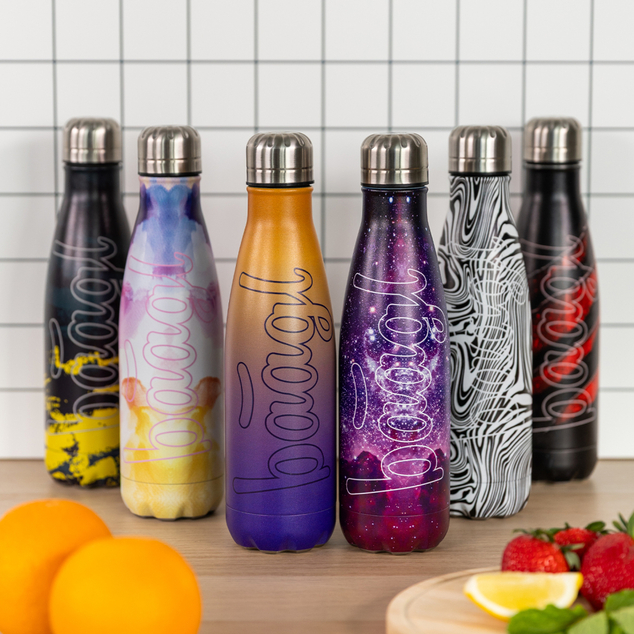 BAAGL Termofľaša s kovovým viečkom Láva, 500 ml