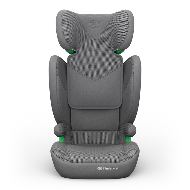 KINDERKRAFT Autosedačka Junior Fix 2 Plus (100-150 cm) Šedá