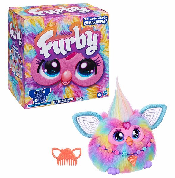 Hasbro - Furby Dúhový CZ verzia