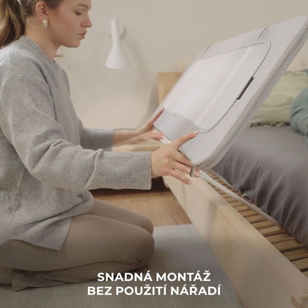 Kinderkraft Zábrana na postel Guard&amp;Dream Light Grey