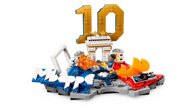 LEGO® Editions 43013 Kylian Mbappé – Hviezdne momenty futbalu