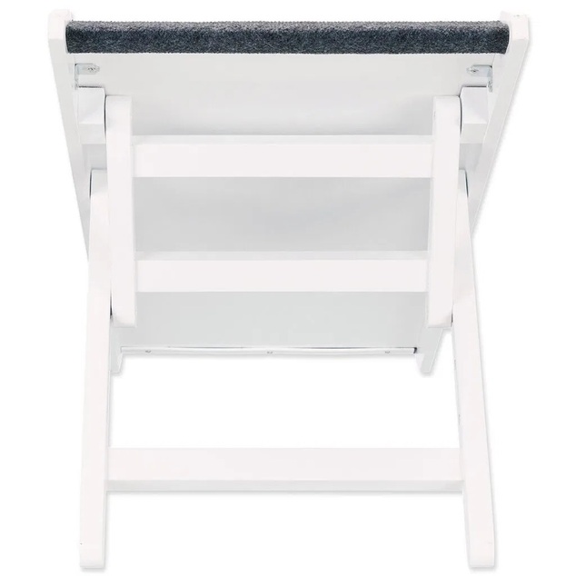 Ramp, height-adjustable, MDF, 36 × 43 × 90 cm, white