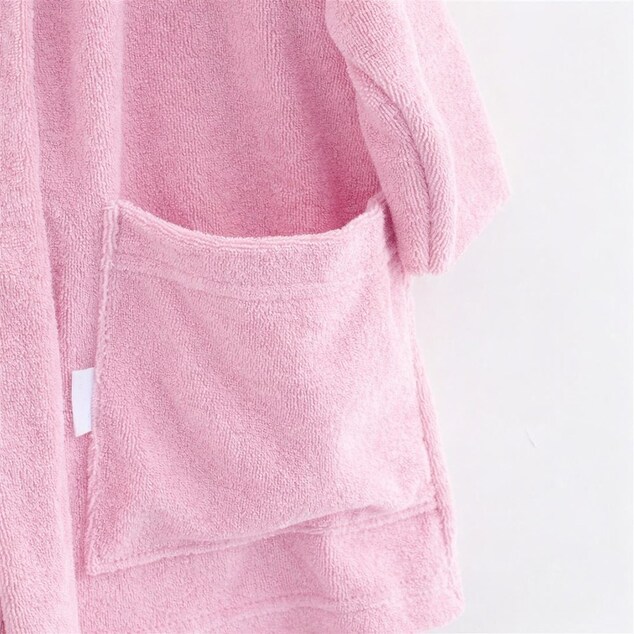Detský froté župan New Baby pink 80/86