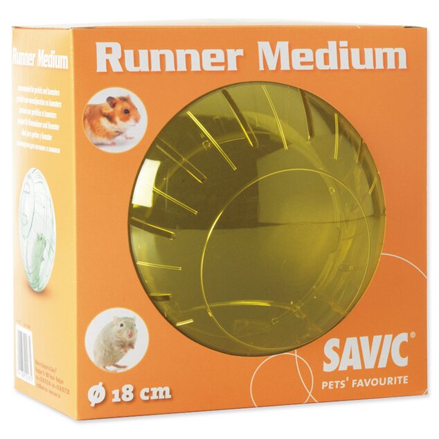 Hračka Savic guľa Hamster plast 18cm