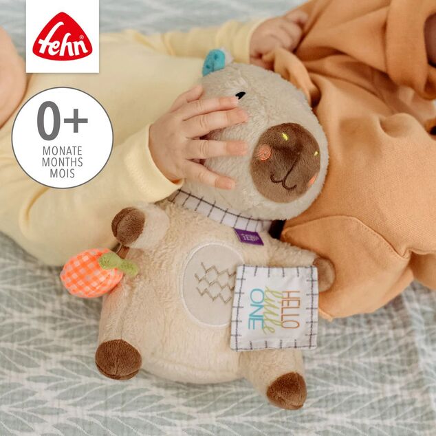 Doudou capybara 'Hello little one'