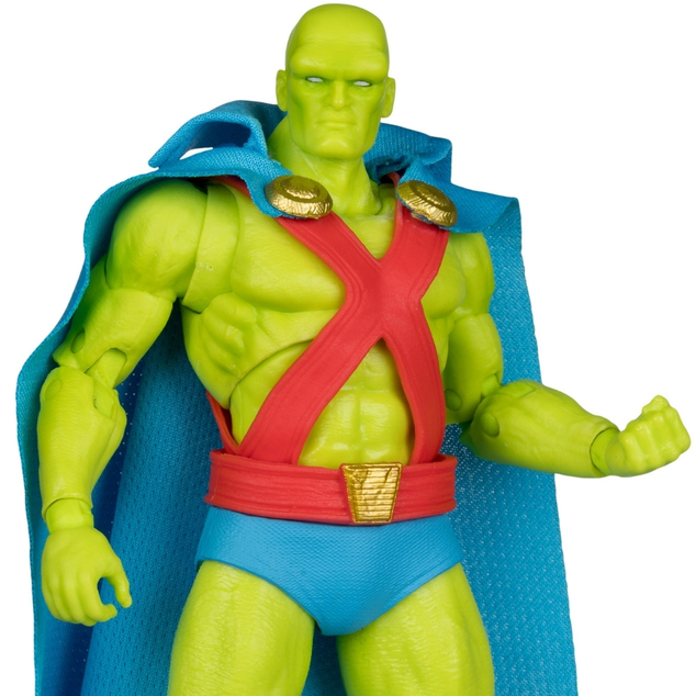 DC Direct Page Punchers Martian Manhunter (Justice League #77) 7in Action Figure with Comi