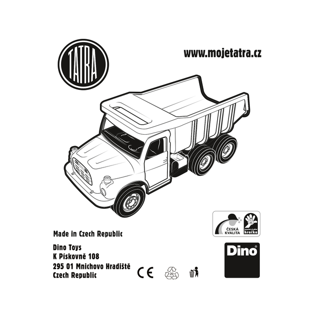 Tatra 148 bager 72 cm žlto oranžový